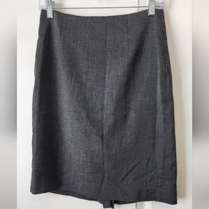 Banana Republic Gray Pencil Skirt Knee-Length Workwear